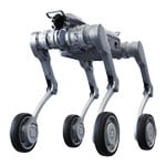 Unitree A2-W Standard Industrial Quadruped Robot with Wheels