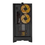 Refurbished Montech HS01 PRO Black Reversible Mid Tower PC Case inc 5x ARGB Fans