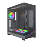 Montech SKY 3 RGB Black Mid Tower Tempered Glass PC Case
