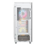 CORSAIR 3200D RS ARGB White Mid Tower Tempered Glass PC Case
