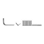EK-Quantum Surface X240M 240mm Custom Cooling Radiator White