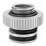 EK-Quantum Torque Push-In Adapter M 7 - Satin Titanium