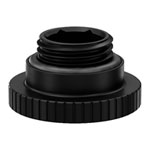 EK-Quantum Torque Surface Port Adapter - Satin Black