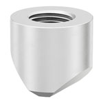 EK-Quantum Torque Static FF 45° Adapter - Satin Titanium