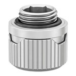 EK-Quantum Torque HDC 12 Compression Fitting 6-Pack - Satin Titanium