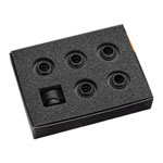 EK-Quantum Torque HDC 14 Compression Fitting 6-Pack - Satin Black