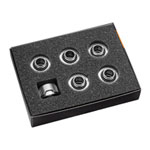 EK-Quantum Torque HDC 14 Compression Fitting 6-Pack - Nickel