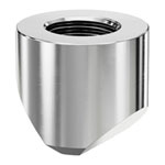 EK-Quantum Torque Static FF 45° Adapter - Nickel