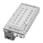 EK-QuantumX Loophole D5 Plexi Distribution Plate Silver