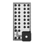 EK-QuantumX Loophole D5 Plexi Distribution Plate Black