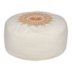 Meinl Sonic Energy Meditation Cushion, Beige, Floral Design