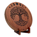 Meinl Sonic Energy 12" Rain Disk, Stream Sound, Moon Phases & Tree of Life Carving