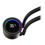 CiT Pro Saturn 120mm Black CPU Liquid Cooler With Display