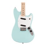 Squier Sonic Mustang, Maple Fingerboard, White Pickguard, Daphne Blue