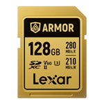 Lexar Armor Gold Stainless Steel SDXC Card 128GB