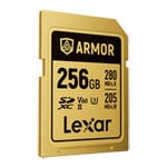 Lexar Armor Gold Stainless Steel SDXC Card 256GB