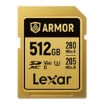 Lexar Armor Gold Stainless Steel SDXC Card 512GB