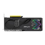 PNY NVIDIA GeForce RTX 5070 Ti 16GB ARGB Triple Fan Blackwell Graphics Card