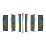 CORSAIR Vengeance RGB Grey 16GB 5200MHz Dual Profile DDR5 Memory Kit