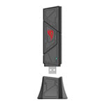 ASUS ROG USB-BE92 BE6500 Compact WiFi 7 Tri-band USB Wireless Adaptor