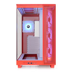 Thermaltake View 380 XL TG ARGB Flaming Orange Mid Tower Dual Chamber Tempered Glass PC Gaming Case