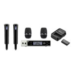 Sennheiser EW-DX EM (U1/5) Receiver, EW-DX SKM (U1/5) Transmitters with MMD 835 and charge kit