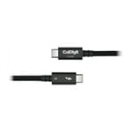 CalDigit 2 Metre Thunderbolt 5 Pro Cable (120Gbps 240W PD) Black USB-C to USB-C Cable