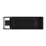 Kingston DataTraveler 70 256GB USB-C 3.2 Gen 1 Flash Drive