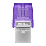 Kingston DataTraveler microDuo 3C 256GB Dual Interface USB OTG Flash Drive
