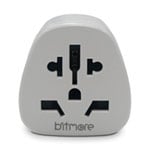 Bitmore BM-EC830UK Compact World to UK Travel Adapter 175+ Countries