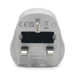 Bitmore BM-EC830UK Compact World to UK Travel Adapter 175+ Countries