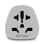 Bitmore BM-EC830DE Compact World to EU Travel Adapter 175+ Countries