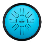NINO Percussion Steel Tongue Drum - Blue