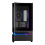 ASUS Prime AP202 ARGB Tempered Glass MicroATX Tower PC Case Black