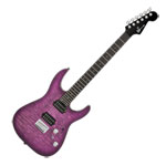Charvel Pro-Mod Plus DK24 HH HT EB QM, Ebony Fingerboard - Violet Radiance