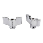 Gibraltar 6mm Steel Wing Nut, 2 Pack