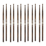 6 x Pairs ProMark Rebound 2B FireGrain Hickory Drumstick, Acorn Wood Tip