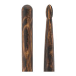 6 x Pairs ProMark Classic Forward 7A FireGrain Hickory Drumstick, Oval Wood Tip