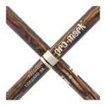 6 x Pairs - ProMark Classic Forward 5B FireGrain Hickory Drumstick, Oval Wood Tip