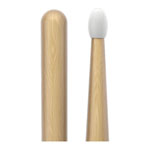 6 x Pairs ProMark Rebound 5B Hickory Drumstick, Oval Nylon Tip
