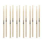 6 x Pairs - ProMark Classic Attack 5B Shira Kashi Oak Drumstick