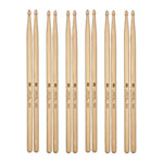 6 x Pairs - Meinl Heavy 5B American Hickory Drumsticks SB109