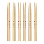 6 x Pairs - Meinl Hybrid 5A American Hickory Drumsticks - SB106