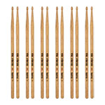6 x Pairs - Vic Firth VF-5BT Drumsticks Wood Tip