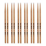 6 x Pairs Vic Firth VF-5ATN Drumsticks Nylon Tip