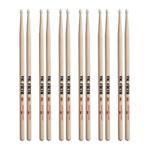 6 x Pairs - Vic Firth VF-5BN Drumsticks