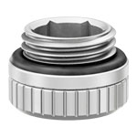 EK-Quantum Torque Micro HDC 12 Satin Titanium Fitting