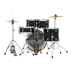 PDP Center Stage 20" 5 Pc Drum Kit w/ Hardware and Cymbals - Iridescent Black Sparkle