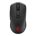 MSI Versa 300 Wireless 8K Black RGB 8000 DPI Optical Wireless Gaming Mouse