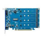 Highpoint Rocket 1604L PCIe Gen5 x16 Add-in-Card with 4x Gen5 M.2 Ports